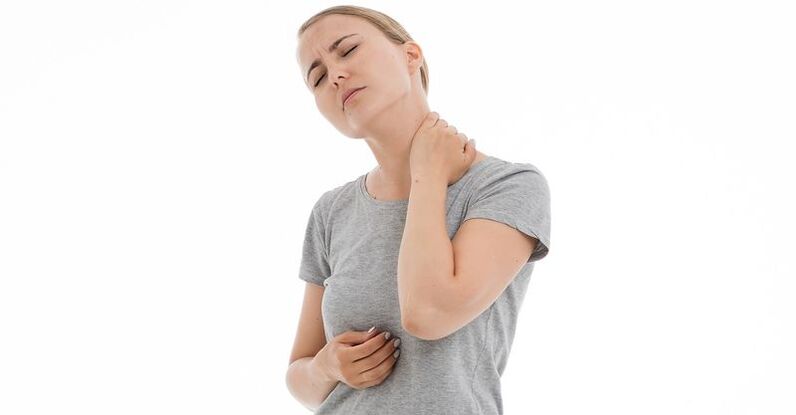 Bolesť s cervikálnou osteochondrózou